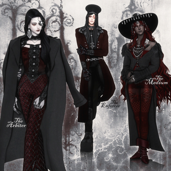 Mix ℭ𝔯𝔦𝔪𝔰𝔬𝔫 𝔊𝔞𝔩𝔬𝔯𝔢 pt2 by simsfinds - The Sims 4 Custom Content