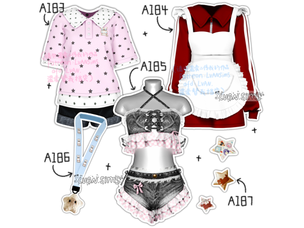 Alpha [LVAN]Collection 31 - The Sims 4 Custom Content