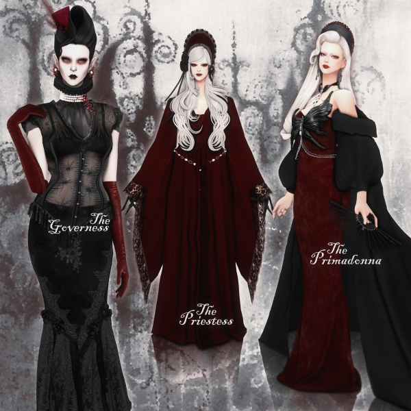 Mix ℭ𝔯𝔦𝔪𝔰𝔬𝔫 𝔊𝔞𝔩𝔬𝔯𝔢 pt1 by simsfinds - The Sims 4 Custom Content