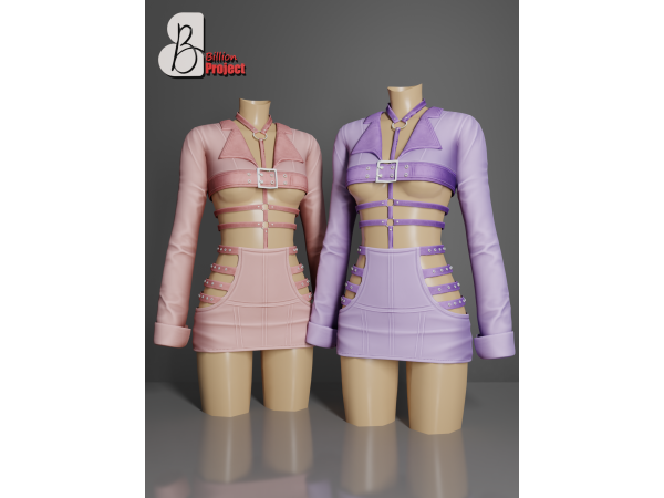 Alpha BillionProject Rabi Set - The Sims 4 Custom Content