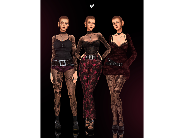 Alpha 𝓐𝓫𝓫𝔂 Sim Dump by izeseer - The Sims 4 Custom Content