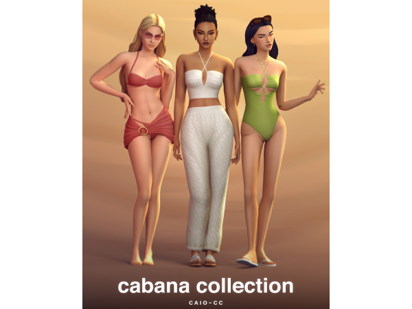 Maxis Match Serenity x Caio The Honeymoon Collection Teaser - The Sims 4 Custom Content