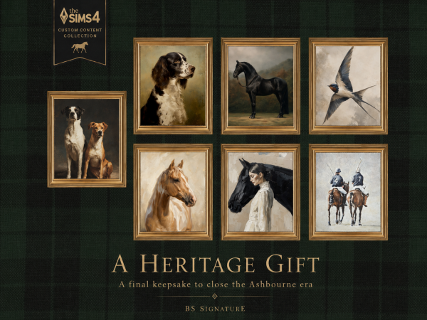Alpha A Heritage Gift Closing the Ashbourne Era by bssignature - The Sims 4 Custom Content