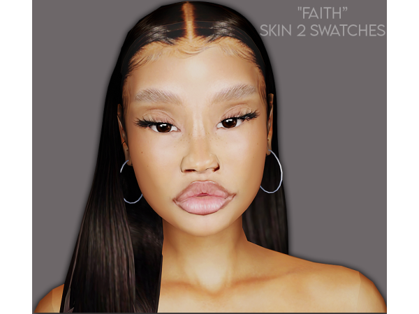 Alpha Faith Bratz Skin by CutiePoeGirl - The Sims 4 Custom Content