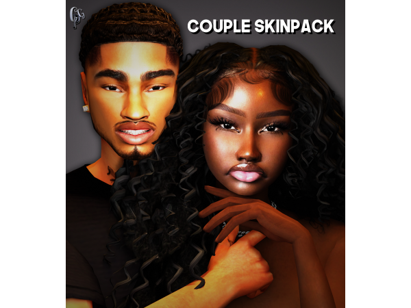Alpha COUPLE SKIN PACK by CutiePoeGirl - The Sims 4 Custom Content