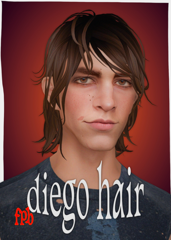 Maxis Match iego hair by simsfinds - The Sims 4 Custom Content
