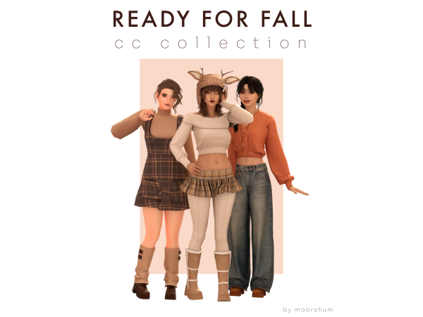Maxis Match ready for fall collection by moorshum - The Sims 4 Custom Content