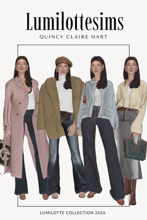 Mix lookbook by simsfinds - The Sims 4 Custom Content