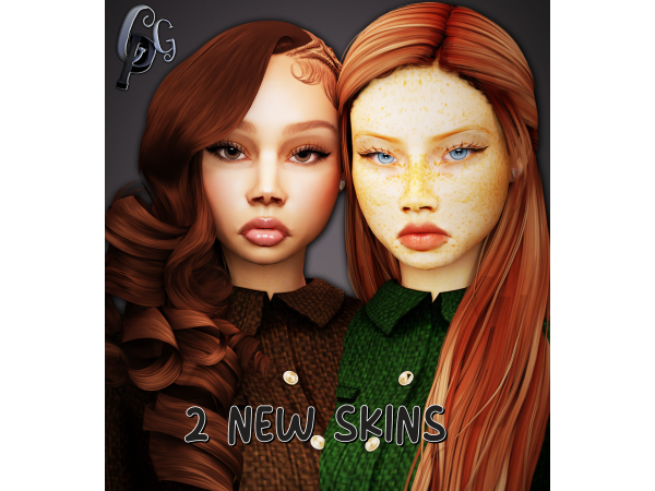 Alpha Erica skin by CutiePoeGirl - The Sims 4 Custom Content