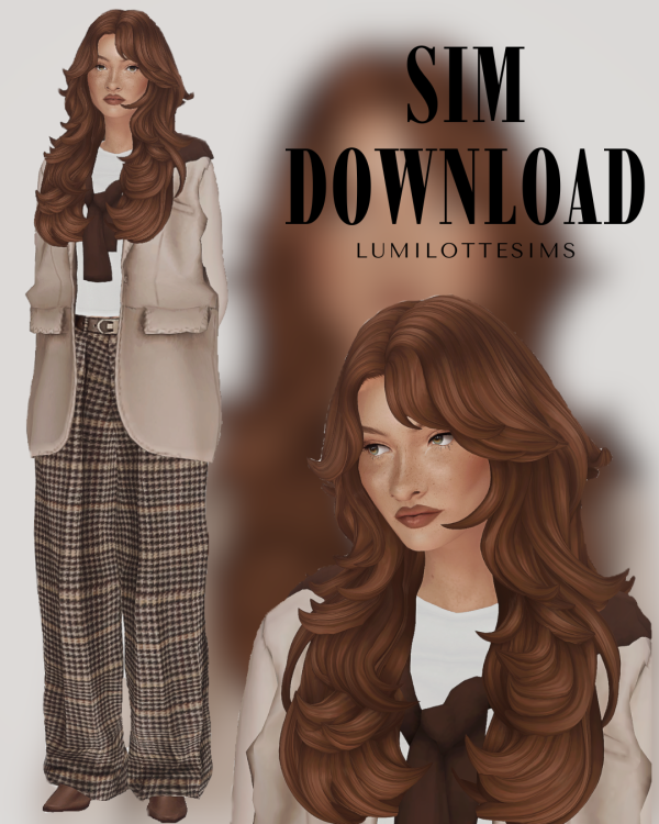 Maxis Match Betty Bou Crowe by simsfinds - The Sims 4 Custom Content