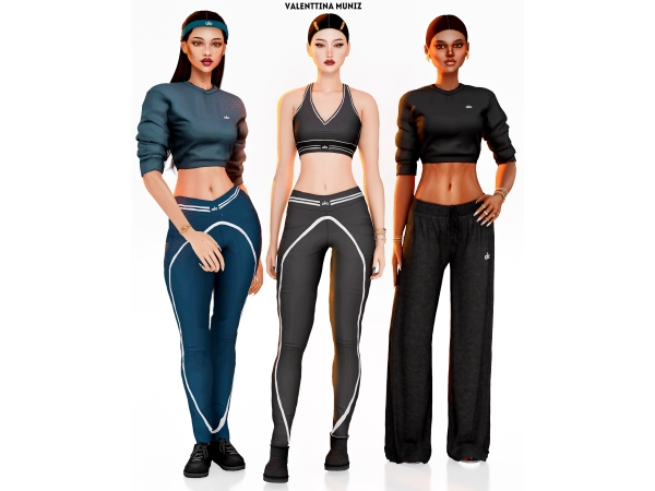 Alpha Alo gym set - The Sims 4 Custom Content