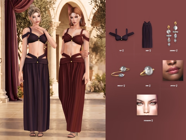Alpha Daphne Lookbook - The Sims 4 Custom Content