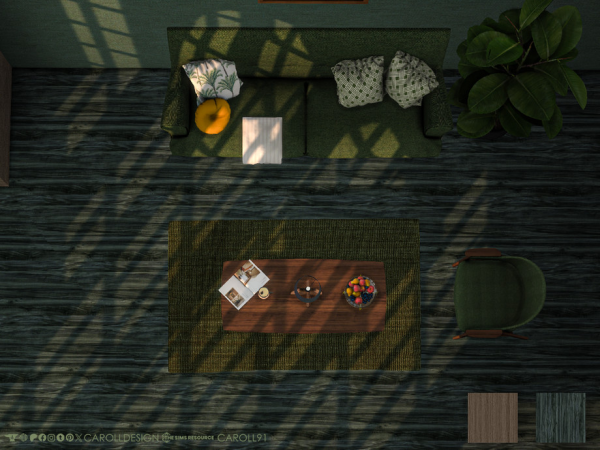 Alpha Terroso Floor 2 by carolldesign - The Sims 4 Custom Content
