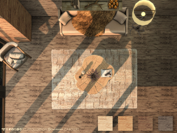 Alpha Di Legno Floor 2 - The Sims 4 Custom Content