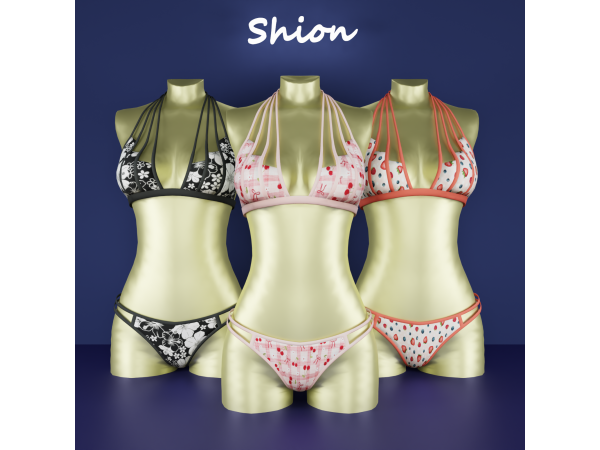 Alpha Shion Dhea Sweet Bikini - The Sims 4 Custom Content
