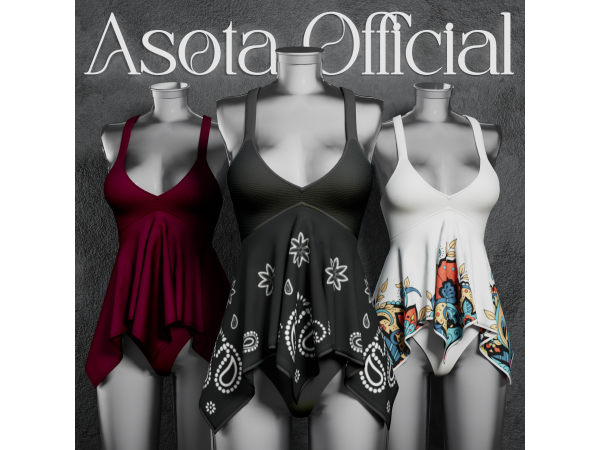 Alpha [ASOTA OFFICIAL] Danna Outfit - The Sims 4 Custom Content