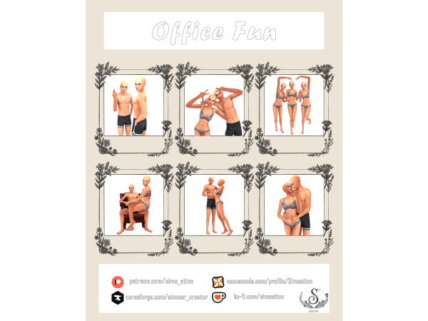 Mix Office Fun - The Sims 4 Custom Content