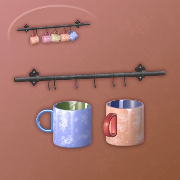 Alpha Grin Cup and Cups Holder by arwenkaboom - The Sims 4 Custom Content