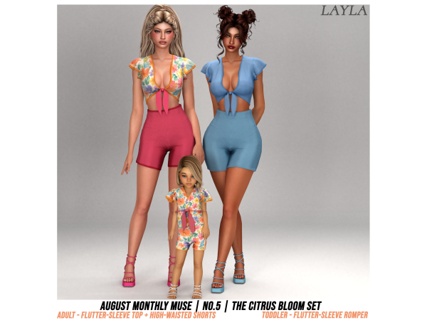patreon - The Monthly Muse | No. 5 | The Citrus Bloom Set