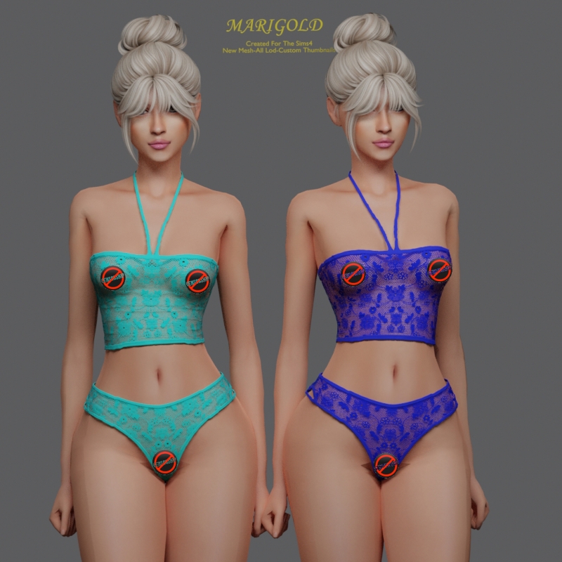 Alpha MARIGOLD TS4_MELISA by marigoldsims - The Sims 4 Custom Content