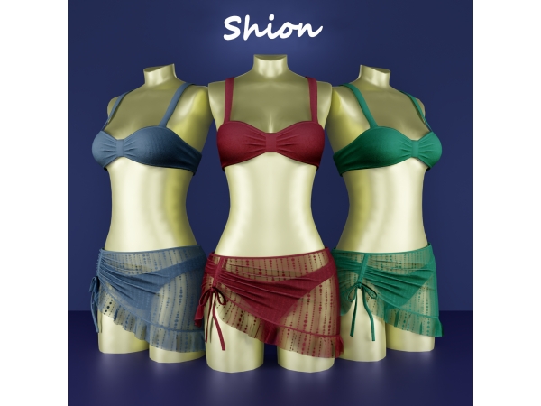 Alpha Shion Viola Forest Fern Set - The Sims 4 Custom Content