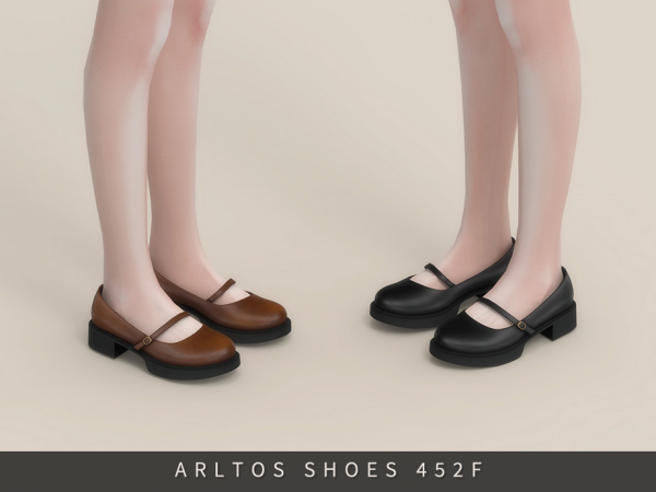Maxis Match Platform Mary Jane Female by Arltos - The Sims 4 Custom Content