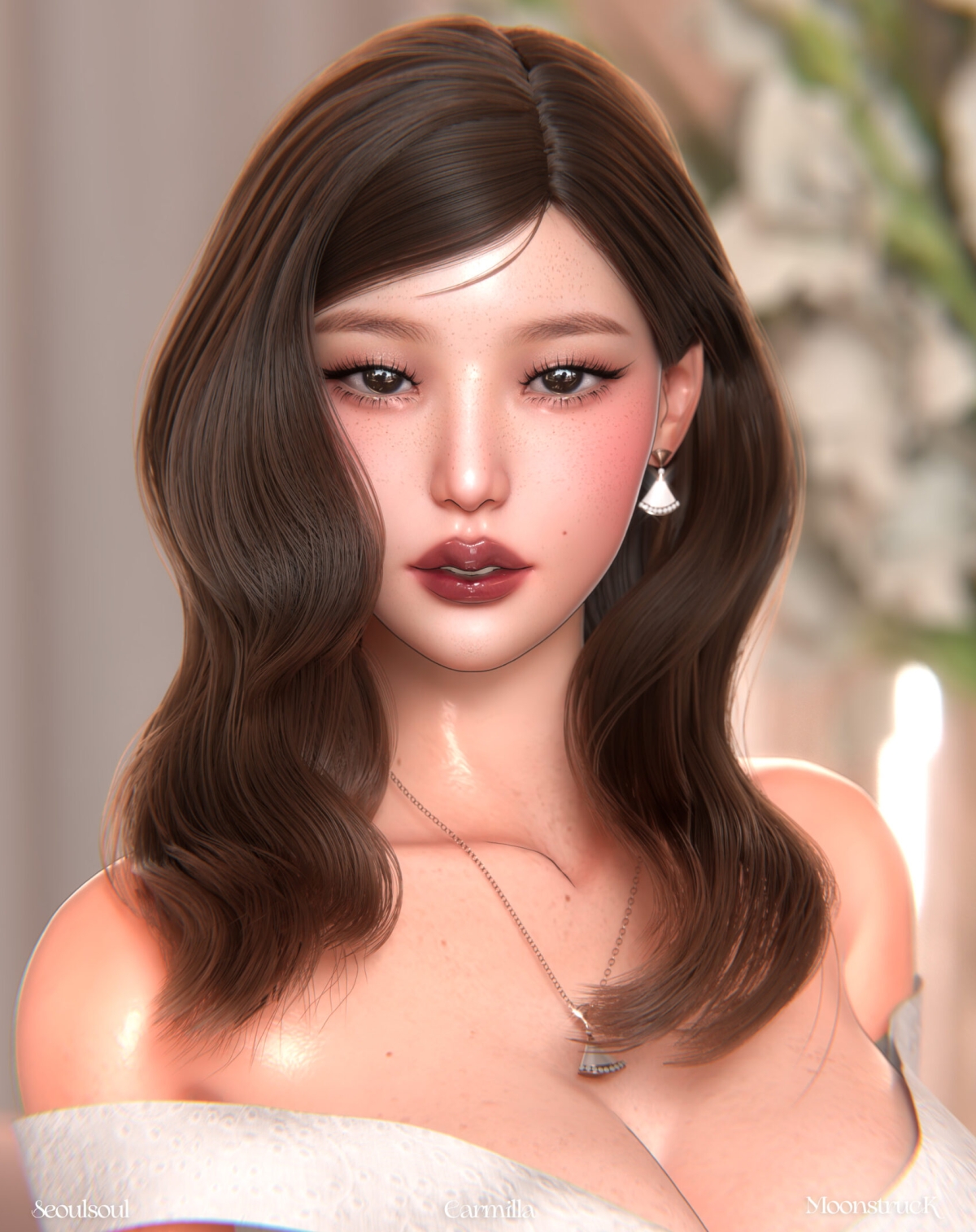 Alpha [SIMS4] HAIR_NO_021 by simsfinds - The Sims 4 Custom Content