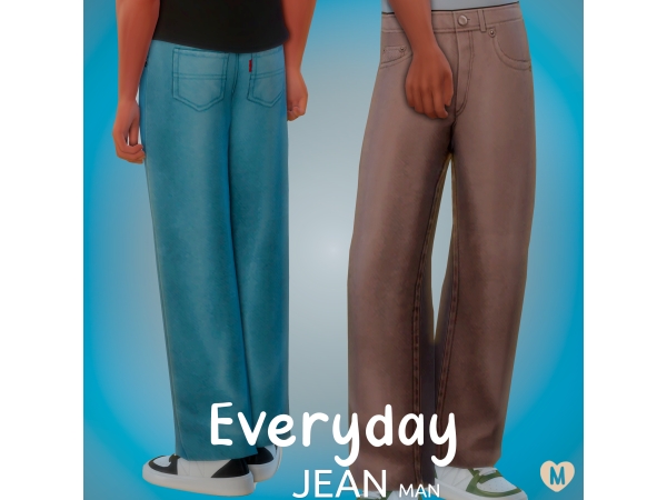 Maxis Match EVERYDAY JEAN - The Sims 4 Custom Content
