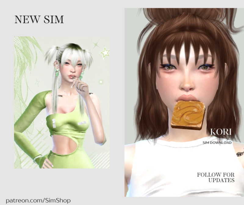 Alpha Kori Xian by simshop - The Sims 4 Custom Content