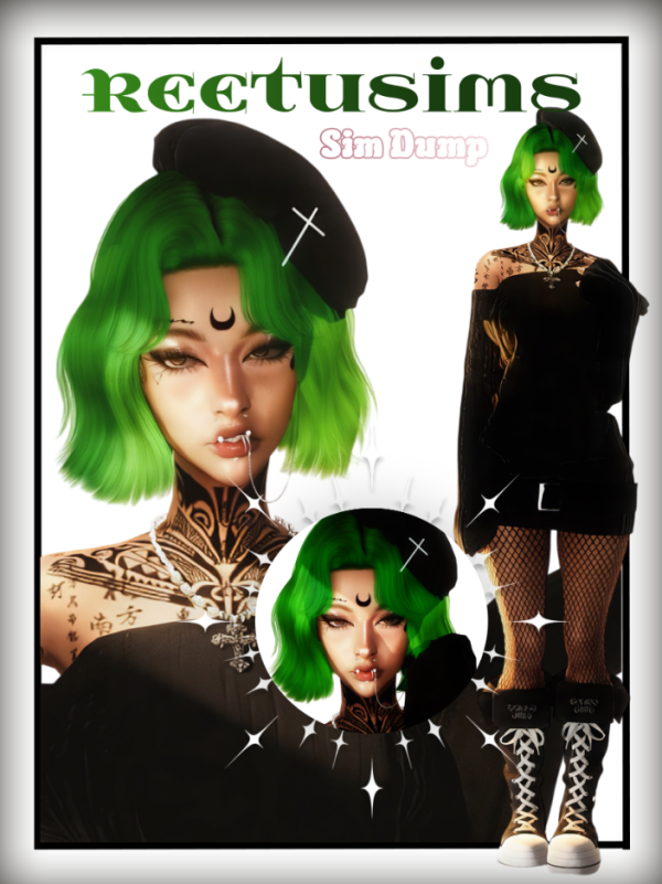 Alpha Тильда by simsfinds - The Sims 4 Custom Content