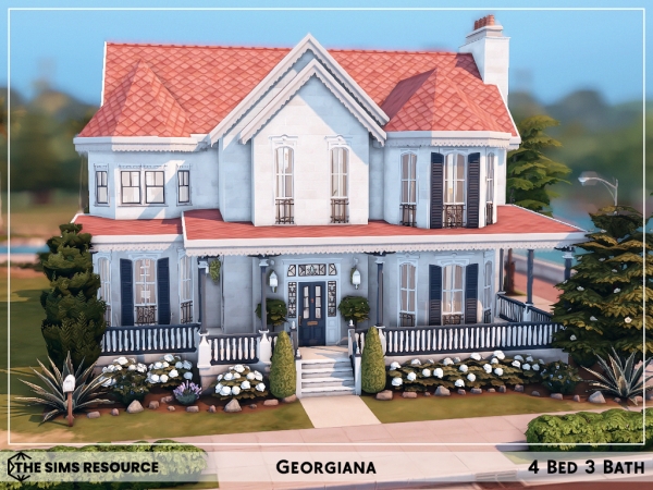 Maxis Match Georgiana Nocc - The Sims 4 Custom Content