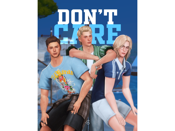 Maxis Match Don't Care Set by johnnysims - The Sims 4 Custom Content