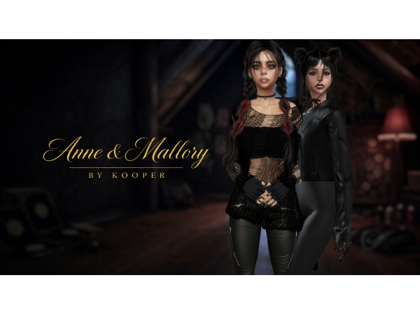 Alpha Anne Mallory - The Sims 4 Custom Content