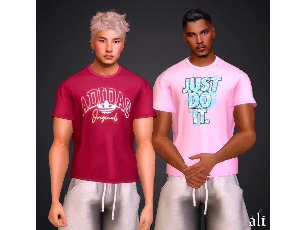 Alpha NIKEADIDAS top JUL2026 - The Sims 4 Custom Content
