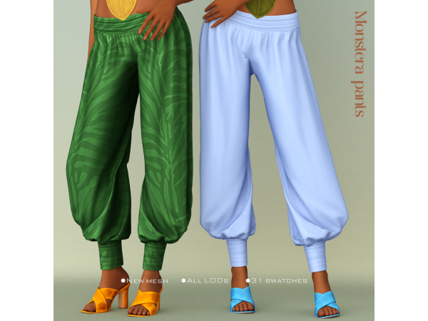 Alpha Belaloallure_Waterfall collection - The Sims 4 Custom Content
