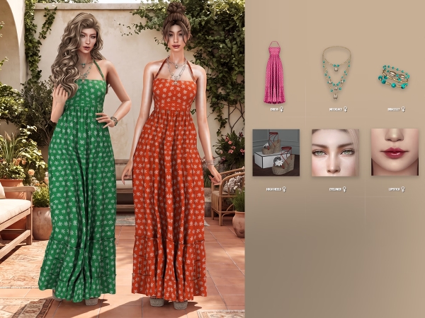 Alpha Isla Lookbook - The Sims 4 Custom Content