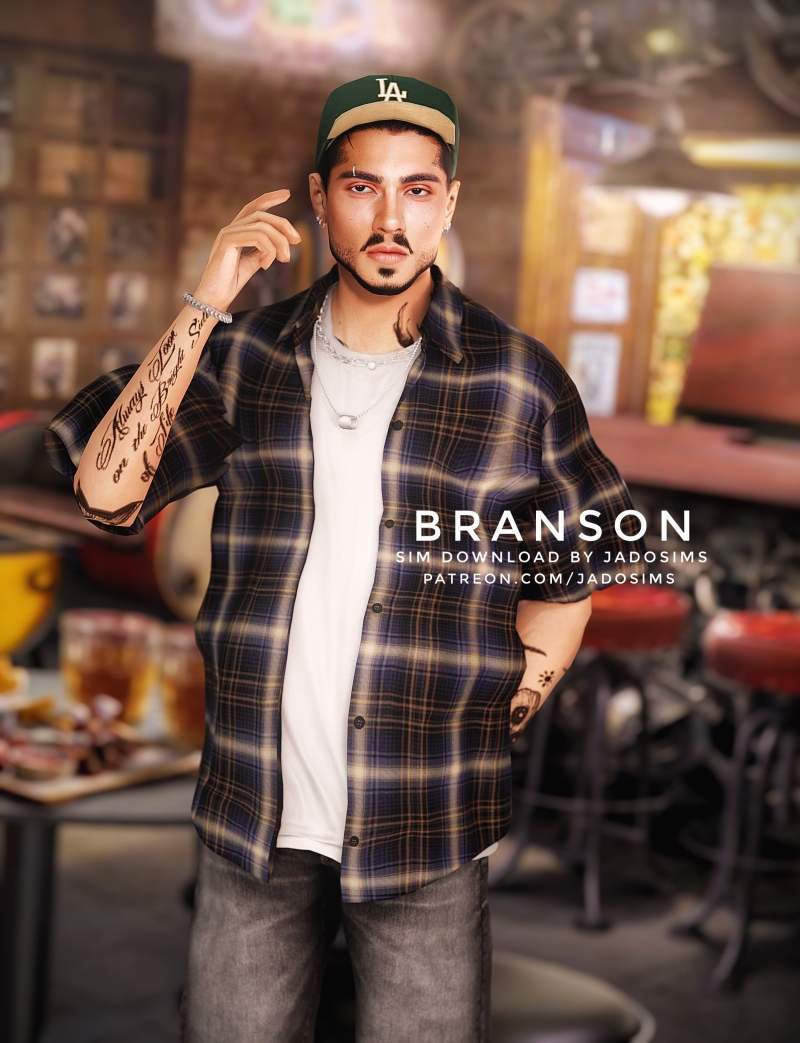 Alpha Branson (Sim Download) by shopwithflynnn - The Sims 4 Custom Content