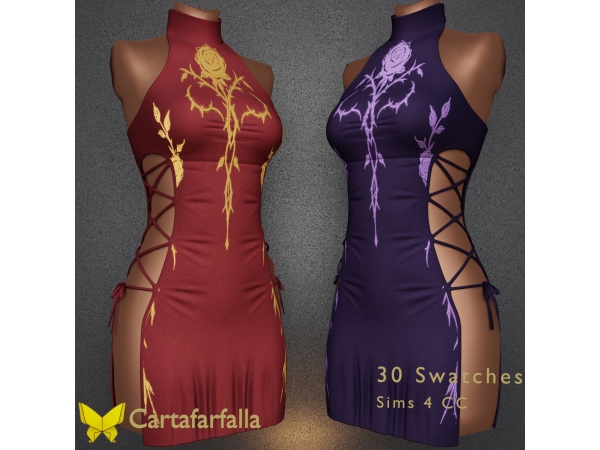 Alpha Cartafarfalla SERAVÉ - The Sims 4 Custom Content