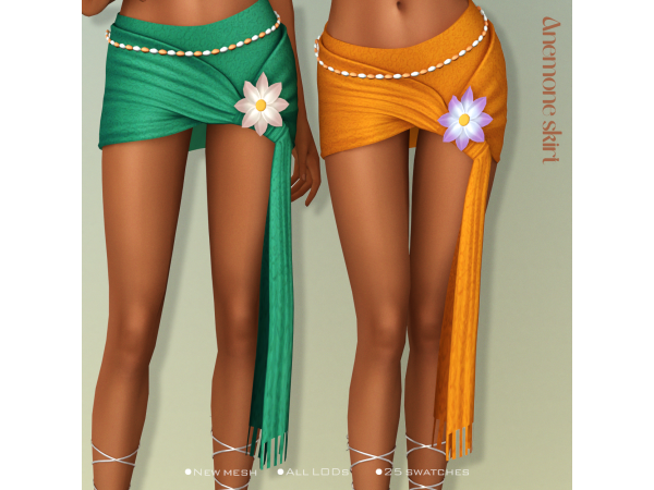 Alpha Belaloallure_Waterfall collection - The Sims 4 Custom Content