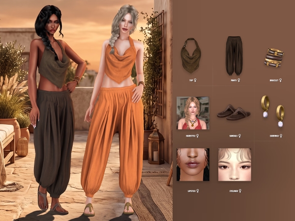Alpha Ocean Lookbook - The Sims 4 Custom Content