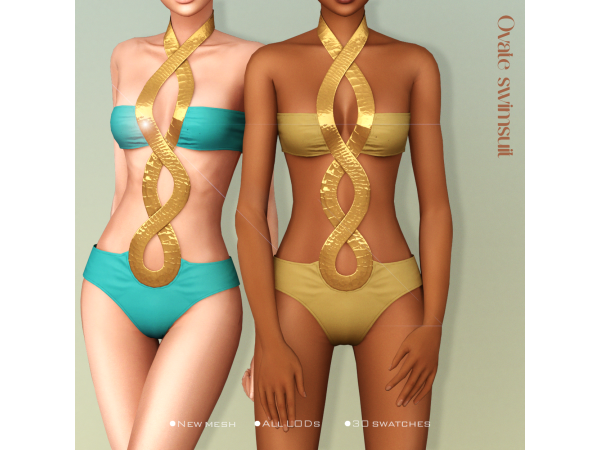 Alpha Belaloallure_Waterfall collection - The Sims 4 Custom Content