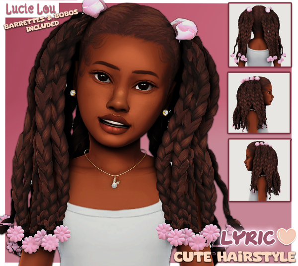 Maxis Match Lyric Hairstyle by simsfinds - The Sims 4 Custom Content