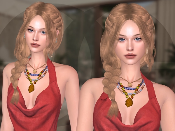 Alpha Nova Hairstyle - The Sims 4 Custom Content