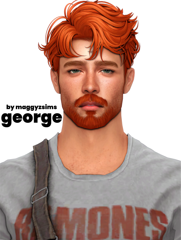 Mix George by simsfinds - The Sims 4 Custom Content