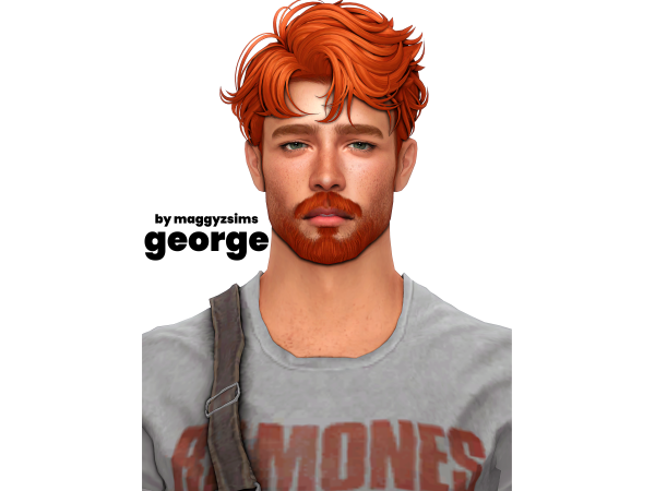 Mix George by MaggyzSims - The Sims 4 Custom Content