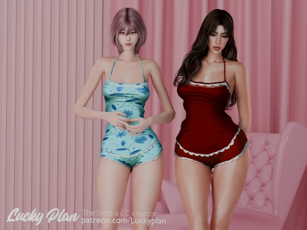 Alpha Lucky plan_Jolly set - The Sims 4 Custom Content