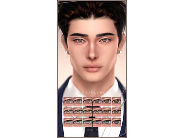 Alpha GPME GOLD CONTACT LENS C17 by goppolsme - The Sims 4 Custom Content