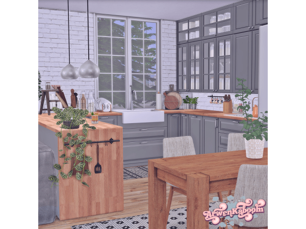 Alpha Grin Set - The Sims 4 Custom Content