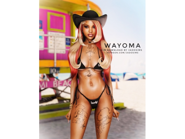 Alpha Wayoma (Sim Download) - The Sims 4 Custom Content