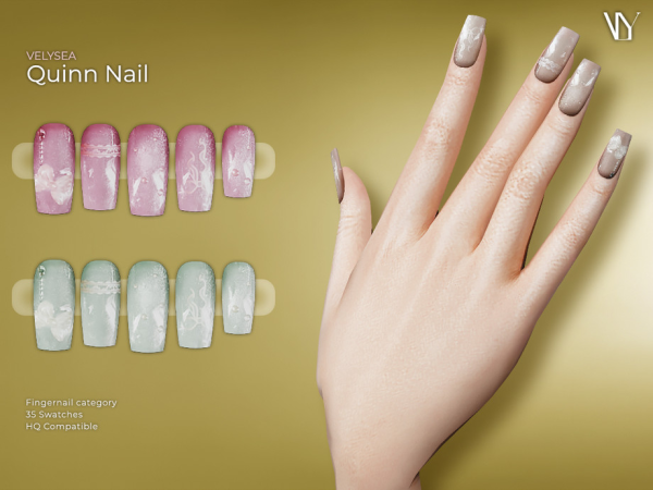 Quinn Nail by VELYSEA